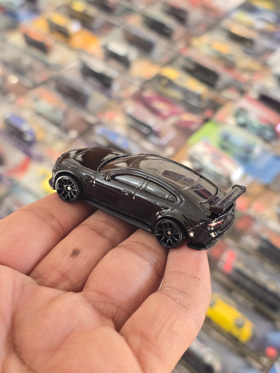 Hot Wheels Jaguar XE SV Project 8 - Black (Uncarded) - Kinder Logs