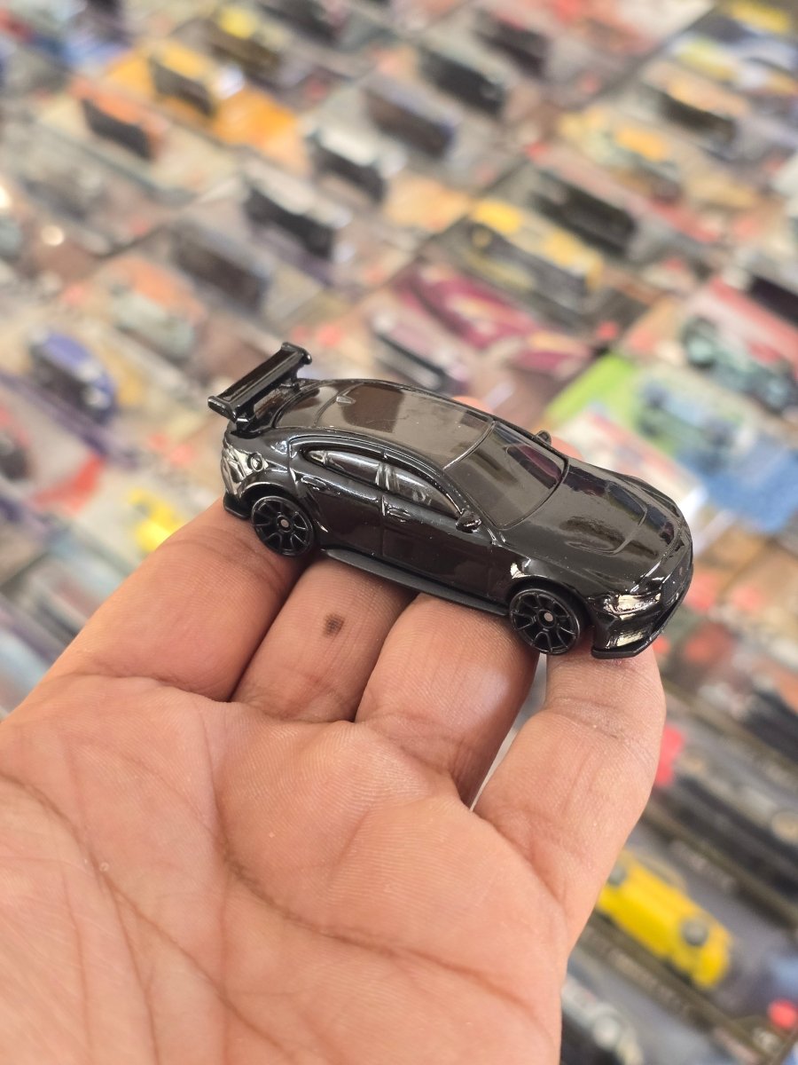 Hot Wheels Jaguar XE SV Project 8 - Black (Uncarded) - Kinder Logs