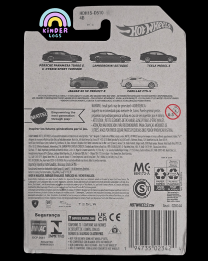 Hot Wheels Jaguar XE SV Project 8 - Card Art Series (Imported) - Kinder Logs