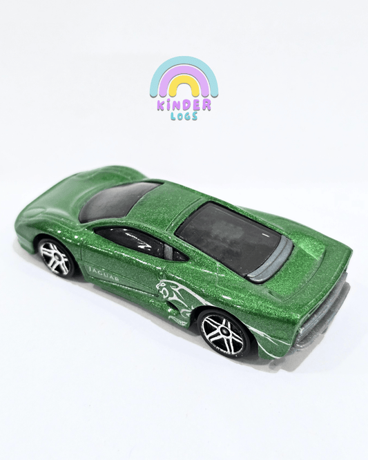 Hot Wheels Jaguar XJ220 - Green (Used Car) - Kinder Logs