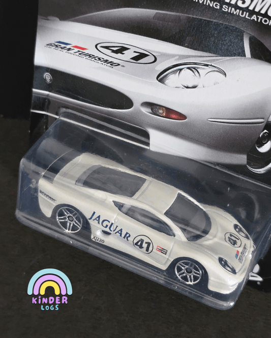 Hot Wheels Jaguar XJ220 - PlayStation Gran Turismo Edition - Kinder Logs