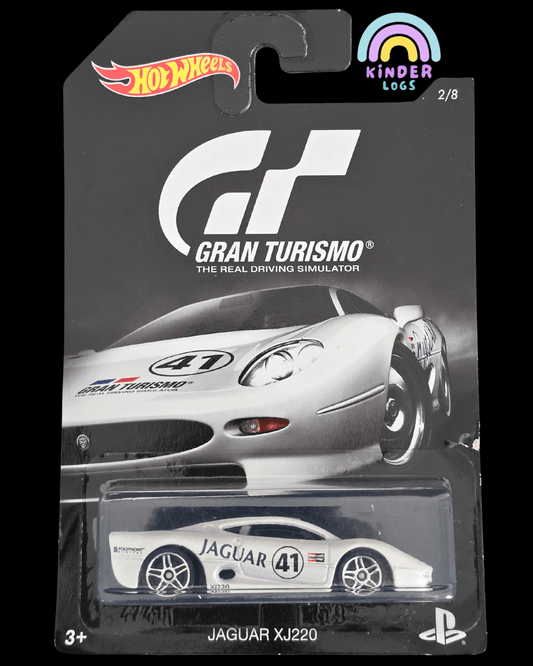 Hot Wheels Jaguar XJ220 - PlayStation Gran Turismo Edition - Kinder Logs
