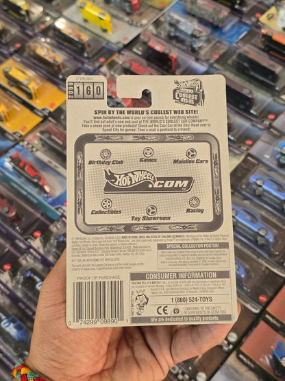 Hot Wheels Jaguar XJ220 - Red (Rare Card) - Kinder Logs