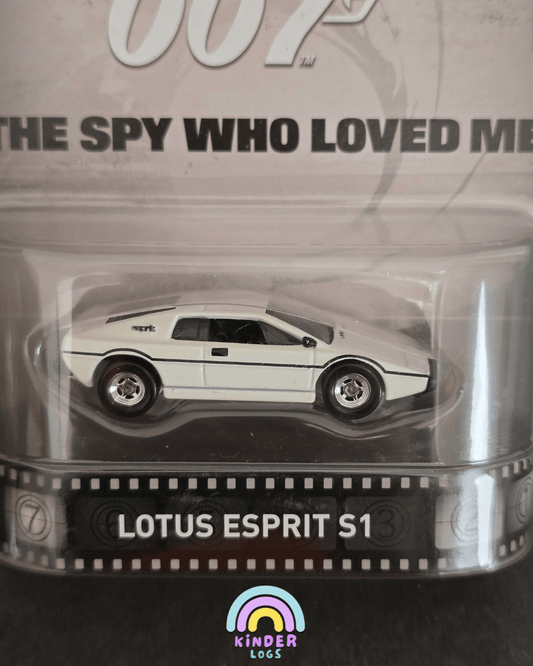 Hot Wheels James Bond 007 Lotus Esprit S1 (Rare Card) - Kinder Logs