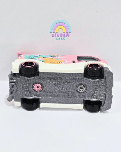 Hot Wheels Kei Swap - Pink (Uncarded) - Kinder Logs