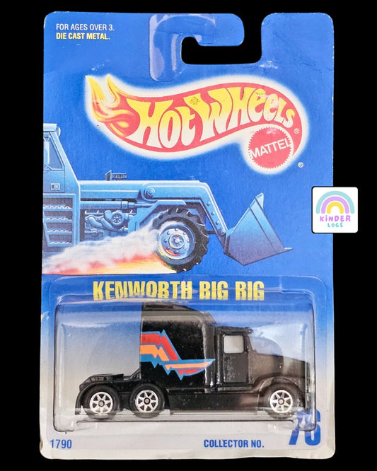 Hot Wheels Kenworth Big Rig Truck - Kinder Logs