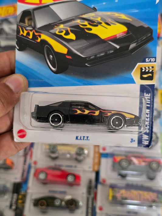 Hot Wheels K.I.T.T Knight Rider Car (Imported) - Kinder Logs