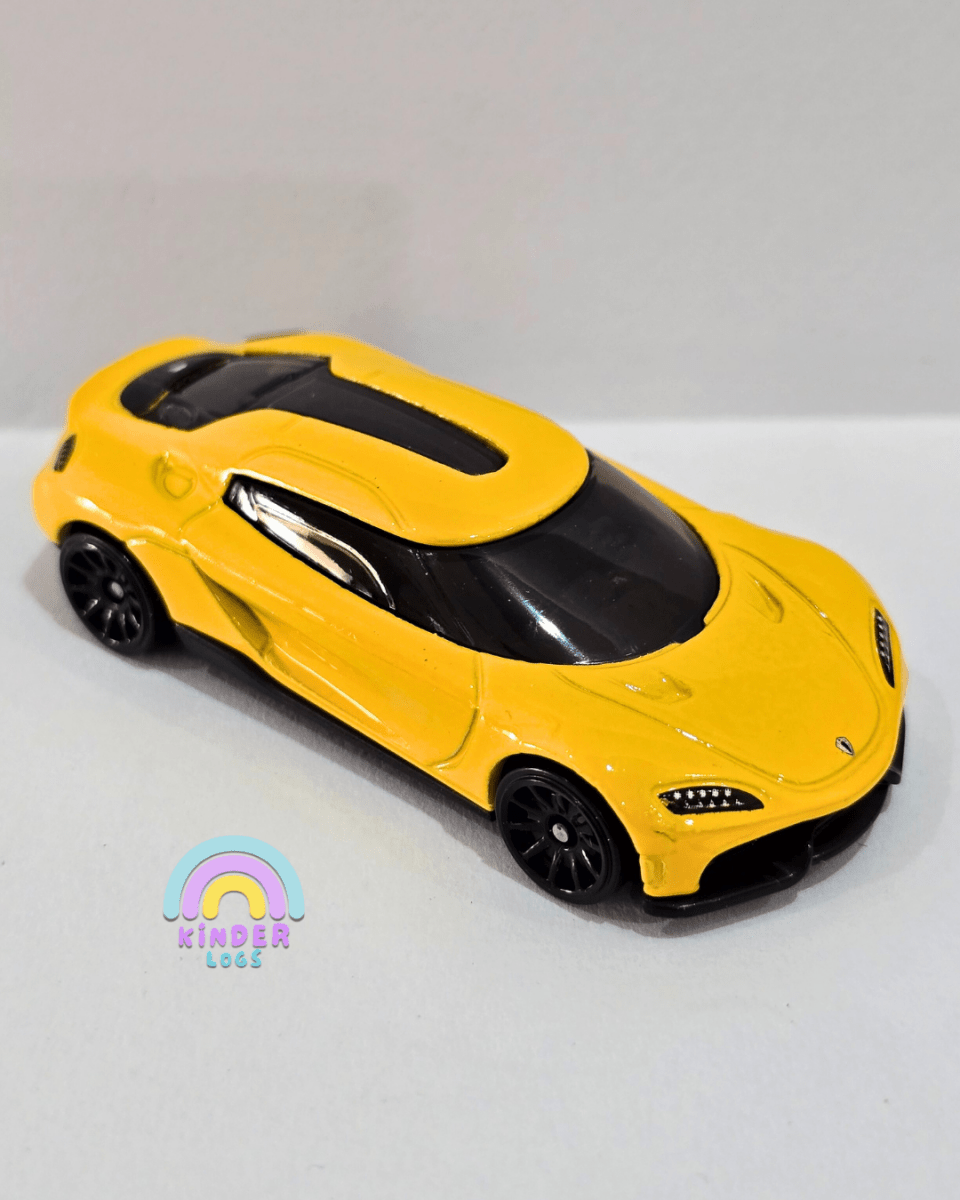 Hot Wheels Koenigsegg Gemera - Yellow - Kinder Logs