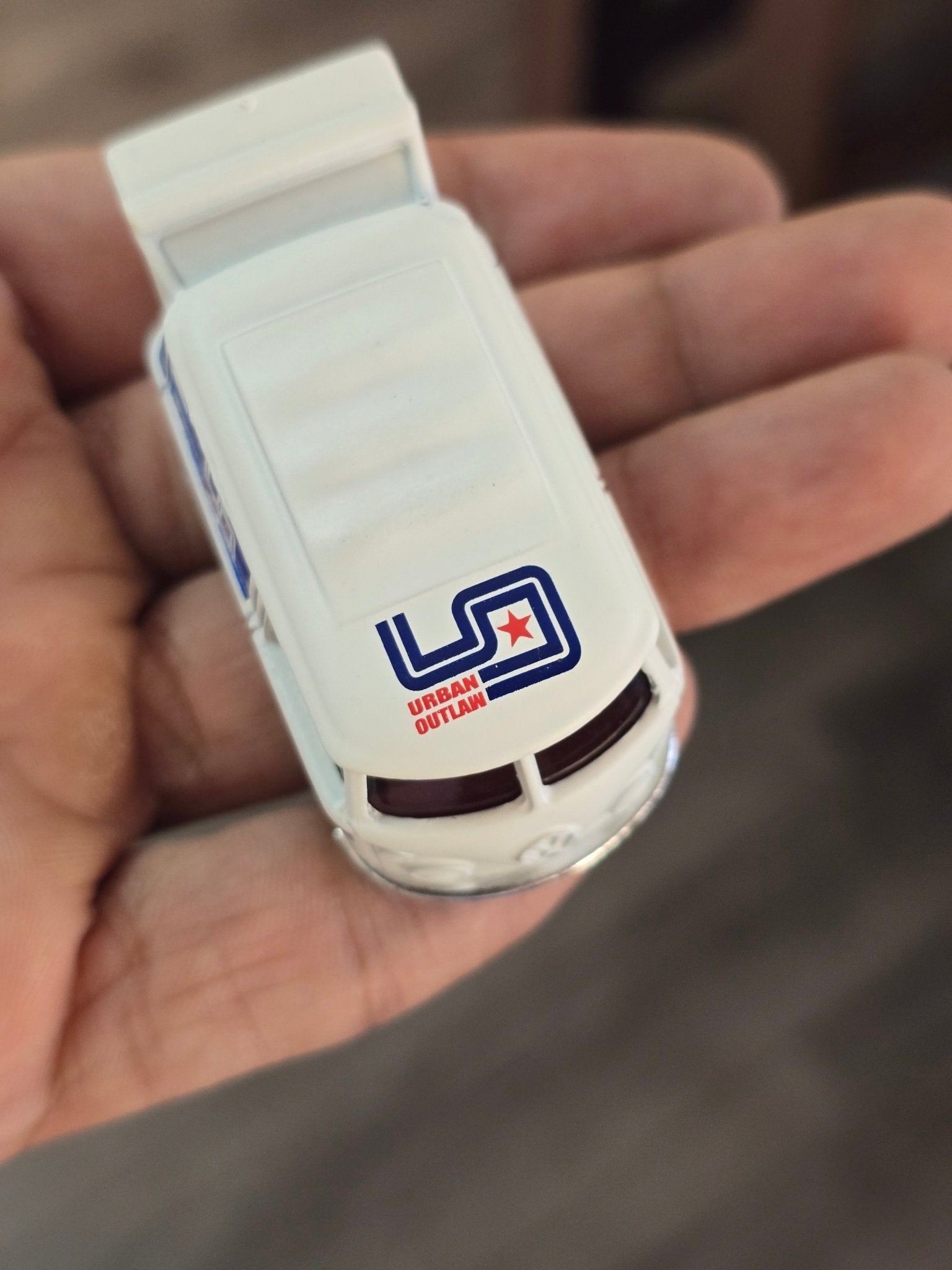 Hot Wheels Kool Kombi Urban Outlaw - White (Uncarded - New) - Kinder Logs