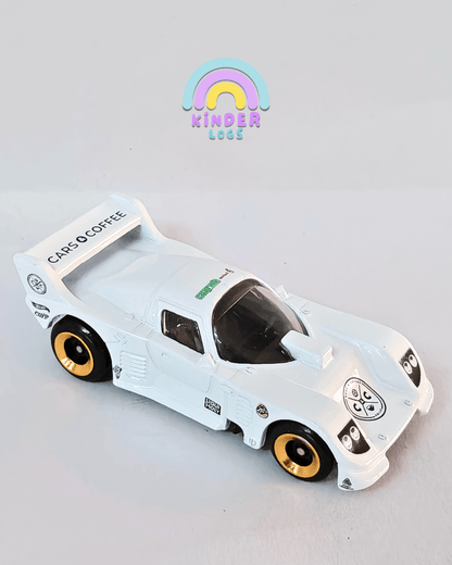 Hot Wheels La Liebre - White (Uncarded - New) - Kinder Logs