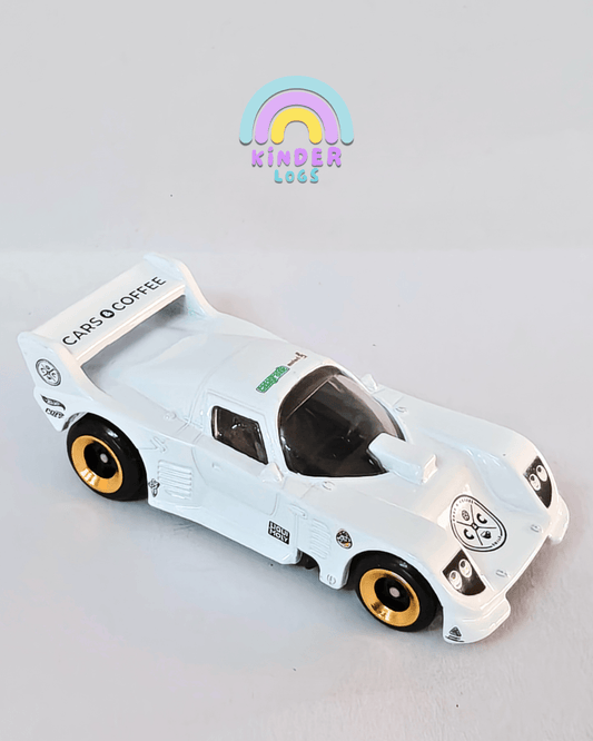 Hot Wheels La Liebre - White (Uncarded - New) - Kinder Logs