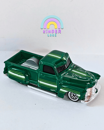 Hot Wheels La Troca - Green (Uncarded - New) - Kinder Logs