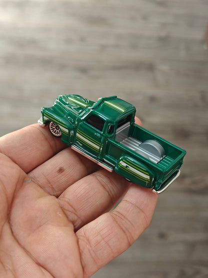 Hot Wheels La Troca - Green (Uncarded - New) - Kinder Logs