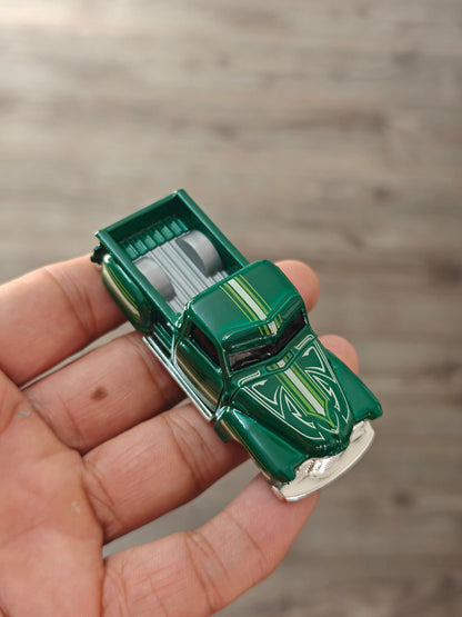 Hot Wheels La Troca - Green (Uncarded - New) - Kinder Logs