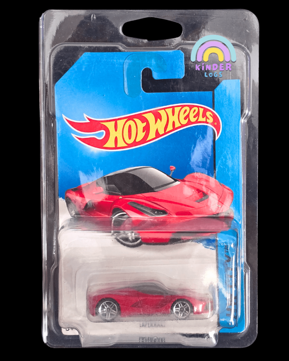 Hot Wheels LaFerrari - Red Color (Imported) - Kinder Logs