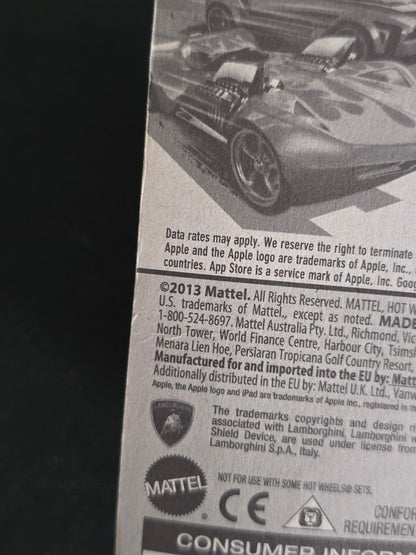 Hot Wheels Lamborghini Aventador J - Blue (Imported) - Kinder Logs