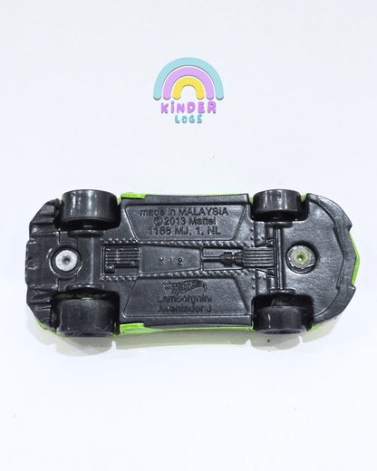 Hot Wheels Lamborghini Aventador J - Green (Used Car) - Kinder Logs
