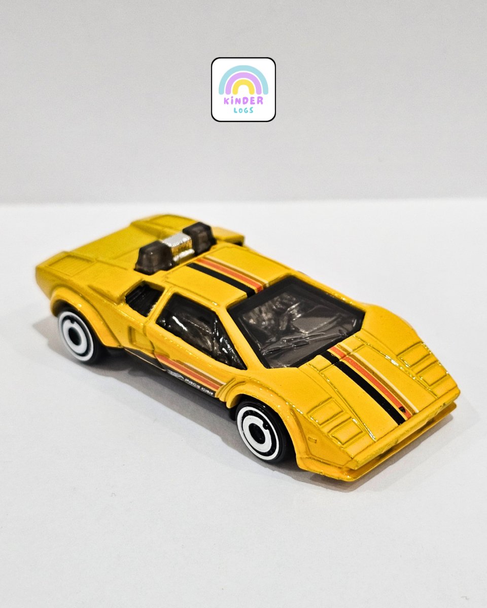 Hot Wheels Lamborghini Countach Pace Car (Uncarded) - Kinder Logs