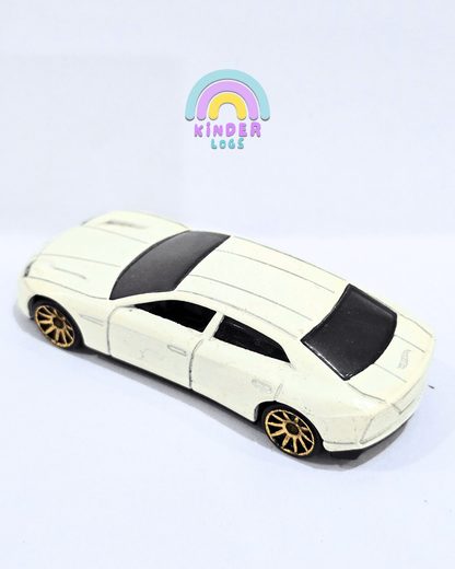 Hot Wheels Lamborghini Estoque - White (Used Car) - Kinder Logs