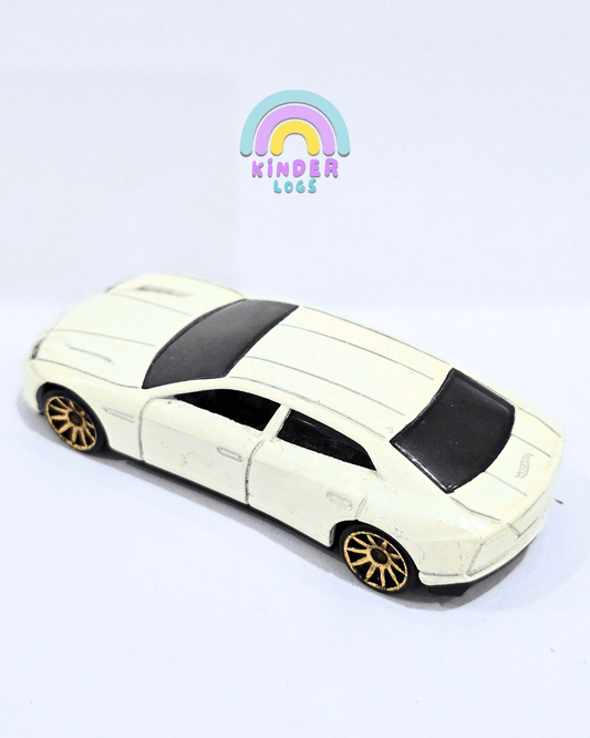 Hot Wheels Lamborghini Estoque - White (Used Car) - Kinder Logs