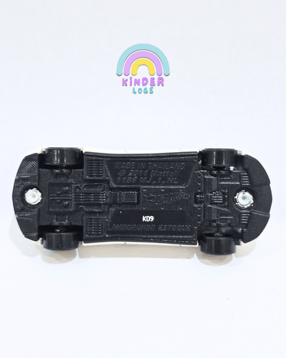Hot Wheels Lamborghini Estoque - White (Used Car) - Kinder Logs