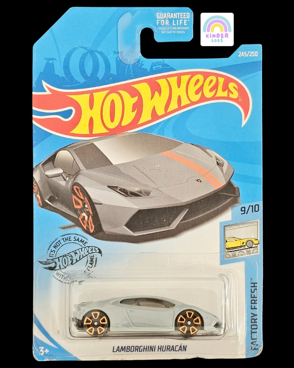 Hot Wheels Lamborghini Huracan - Factory Fresh Series - Kinder Logs