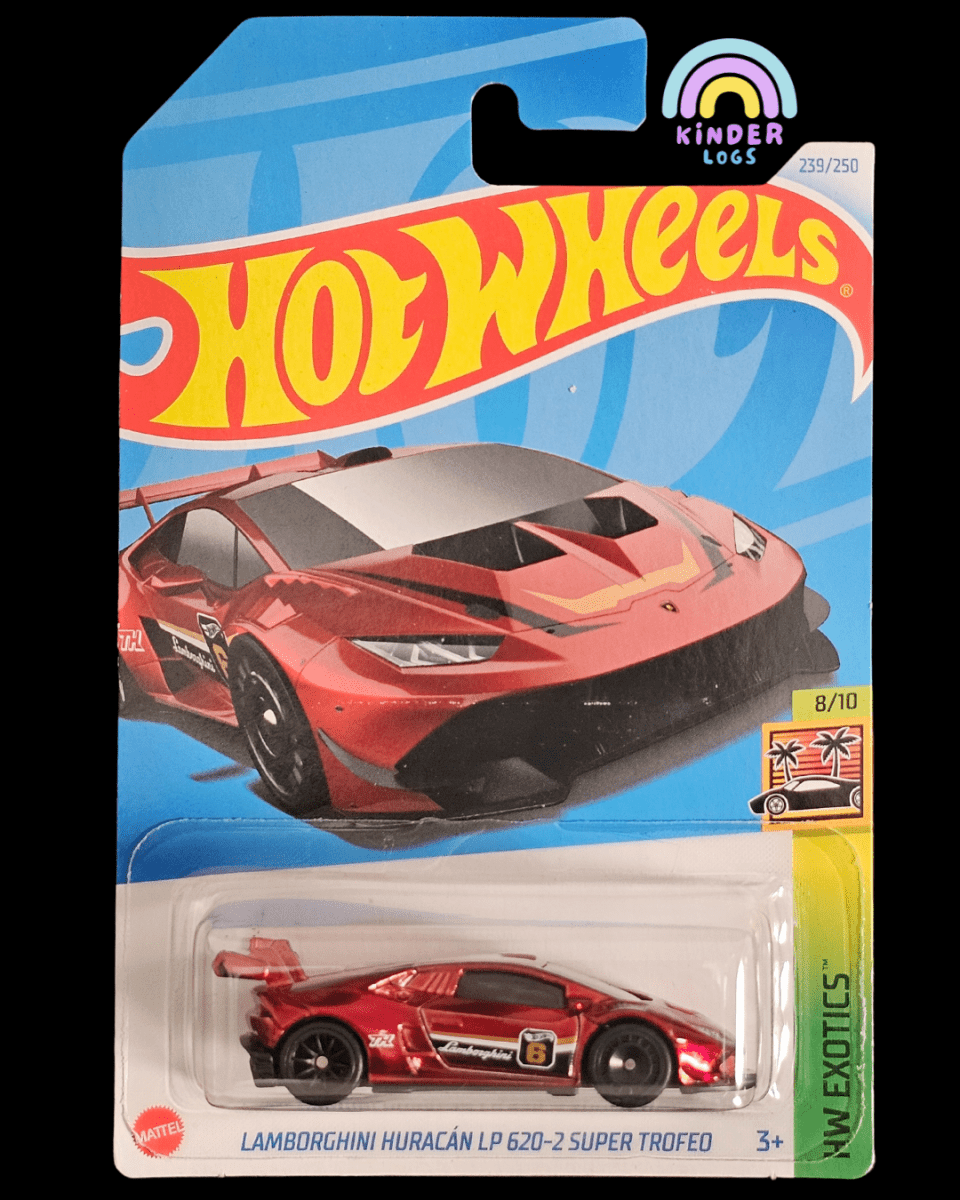 Hot Wheels Lamborghini Huracan LP 620 - 2 Super Trofeo STH - Kinder Logs