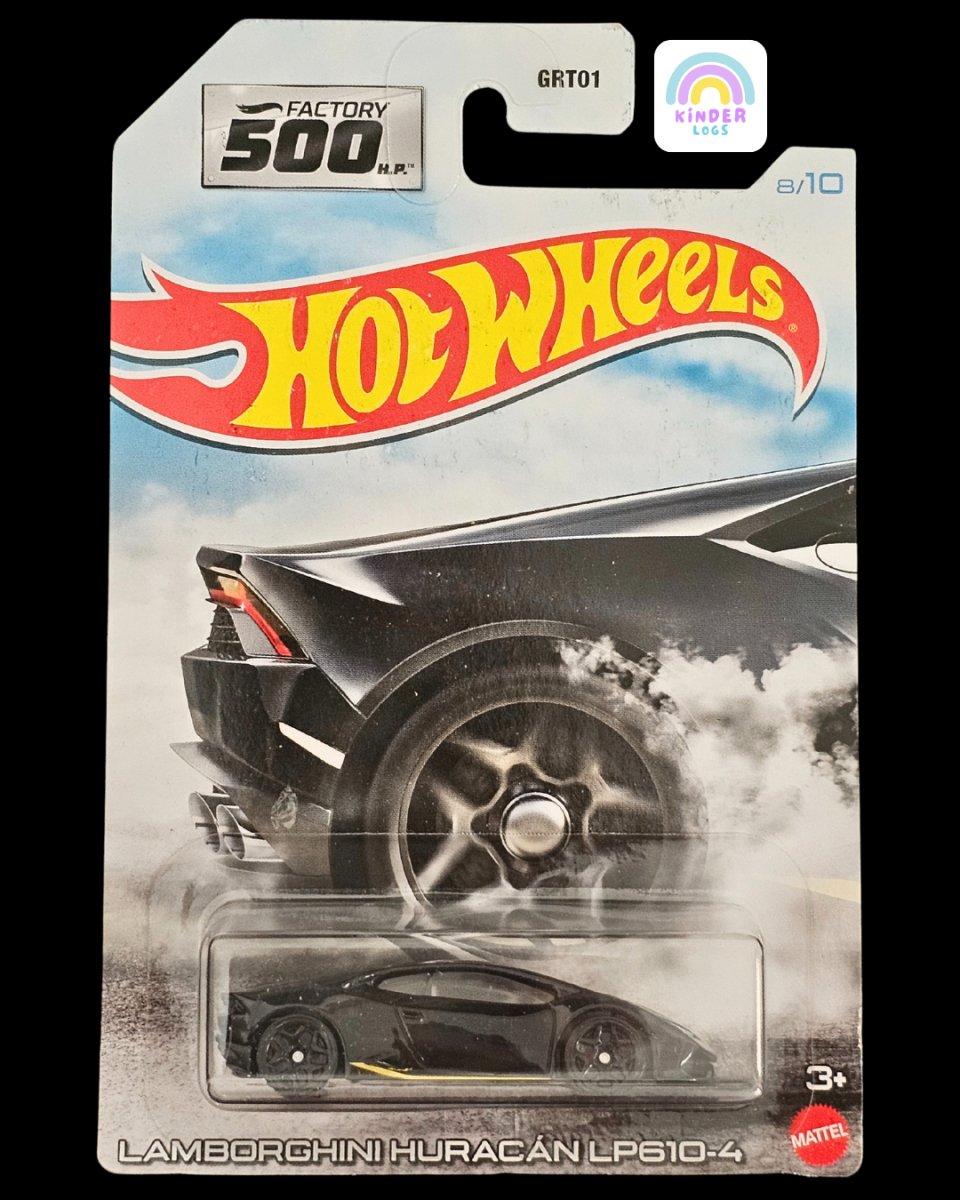 Hot Wheels Lamborghini Huracan LP610 - 4 (Factory 500HP) - Kinder Logs