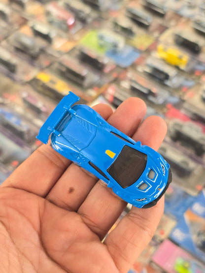 Hot Wheels Lamborghini Huracan Super Trofeo - Blue (Uncarded) - Kinder Logs