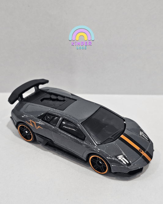 Hot Wheels Lamborghini Murcielago SV - Grey (Uncarded) - Kinder Logs