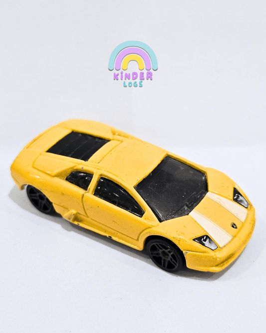 Hot Wheels Lamborghini Murcielago - Yellow (Used Car) - Kinder Logs