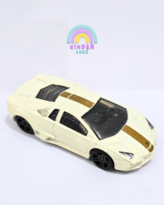 Hot Wheels Lamborghini Reventon - Ivory (Used Car) - Kinder Logs