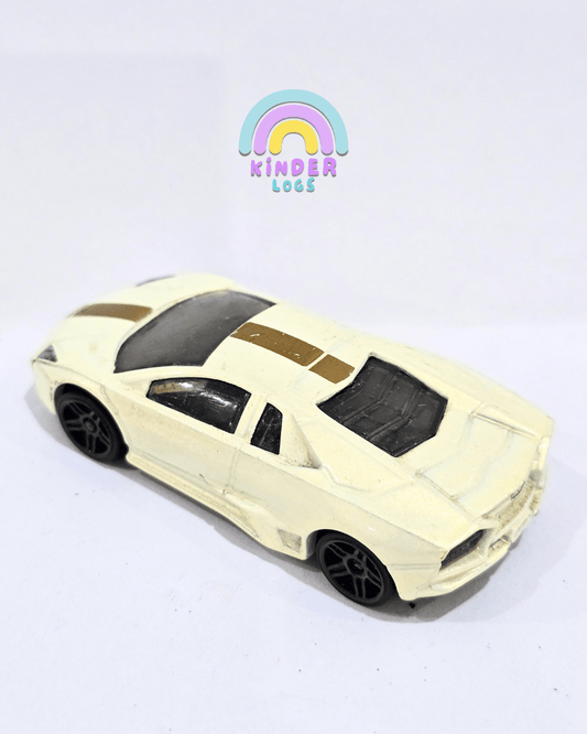 Hot Wheels Lamborghini Reventon - Ivory (Used Car) - Kinder Logs
