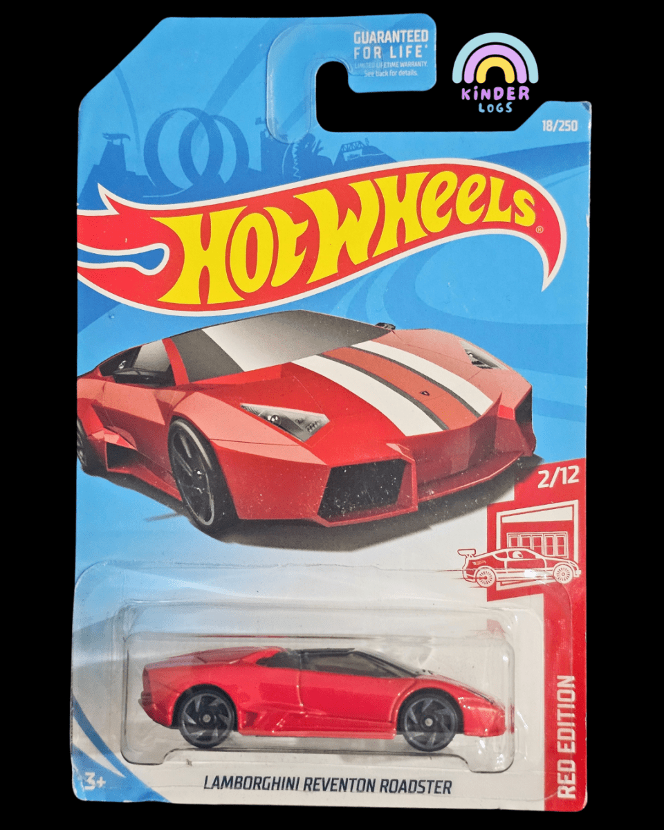 Hot Wheels Lamborghini Reventon Roadster Red Edition - Kinder Logs