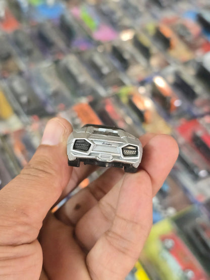 Hot Wheels Lamborghini Reventon Roadster - Silver (Used Car) - Kinder Logs