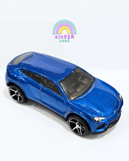 Hot Wheels Lamborghini Urus - Blue (Used Car) - Kinder Logs