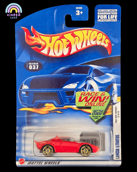 Hot Wheels Lancia Stratos - Collector No. 037 - Kinder Logs