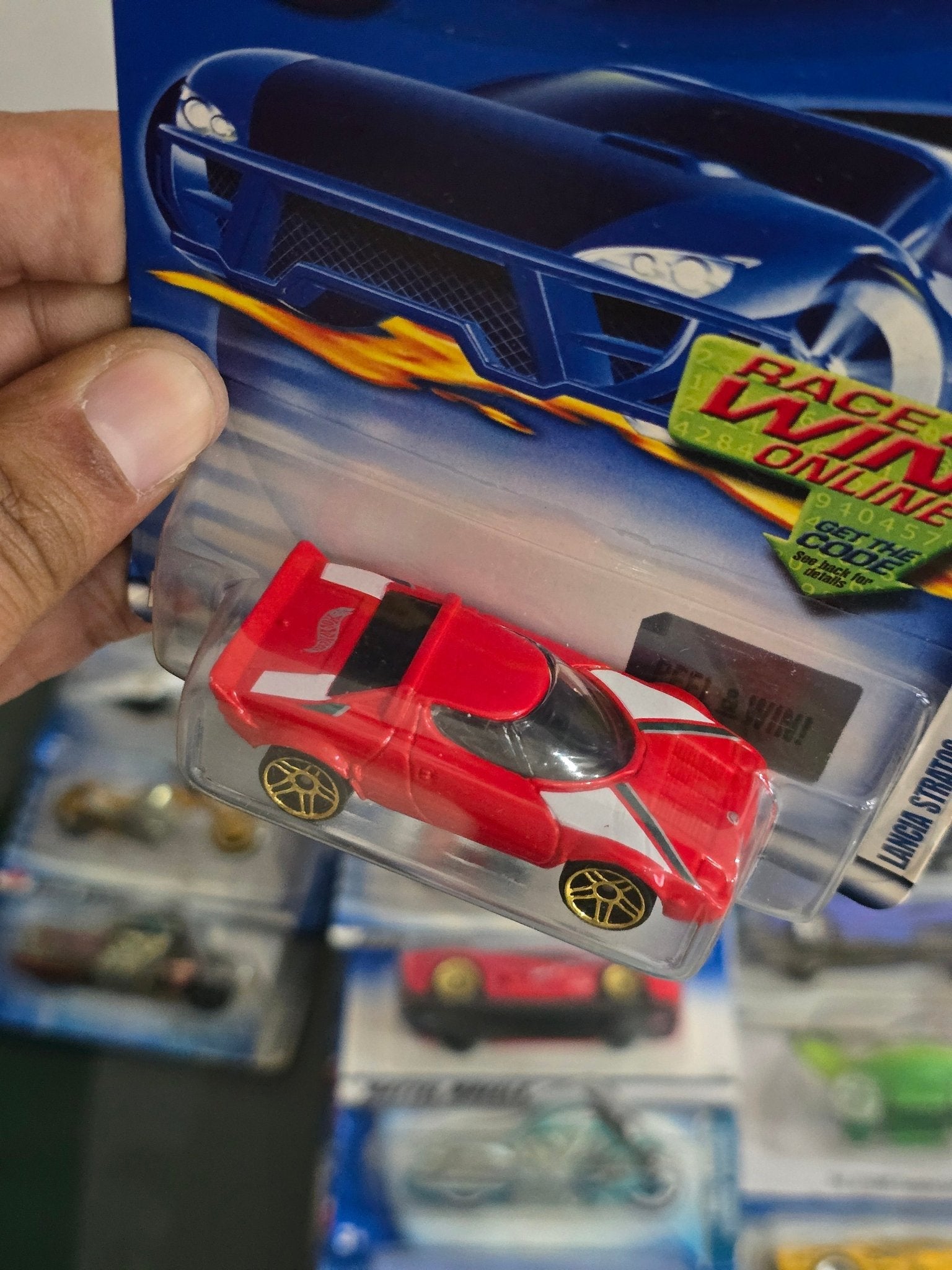 Hot Wheels Lancia Stratos - Collector No. 037 - Kinder Logs
