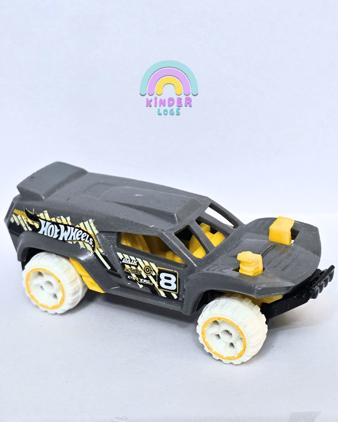 Hot Wheels Land Crusher - Grey (Uncarded - New) - Kinder Logs