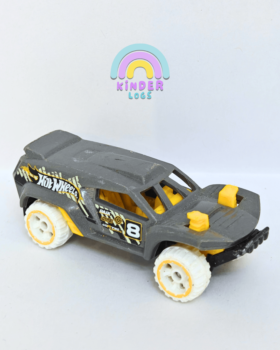 Hot Wheels Land Crusher (Pre - Owned Car) - Kinder Logs