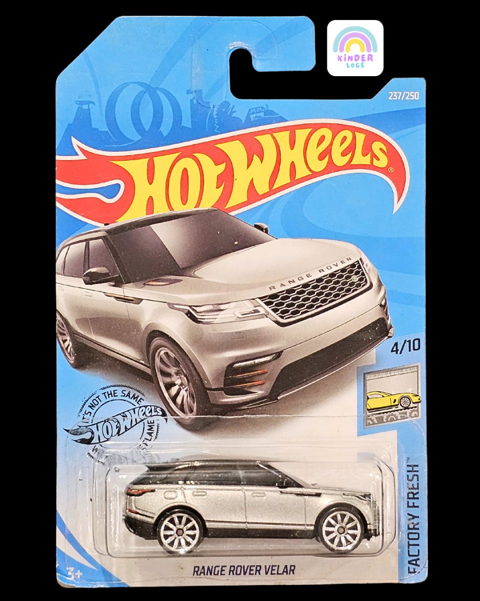 Hot Wheels Land Rover Range Rover Velar (Silver) - Buy At Kinder Logs