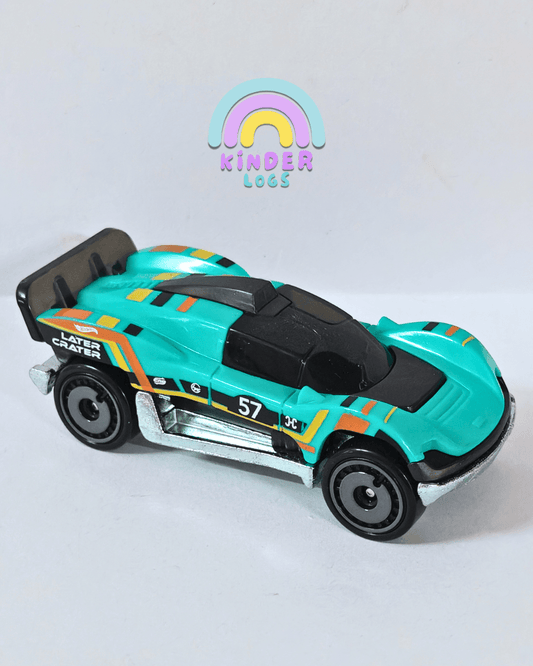 Hot Wheels Later Crater - Green (Uncarded - New) - Kinder Logs