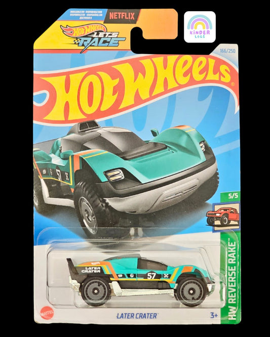 Hot Wheels Later Crater - J Case Fantasy Car - Kinder Logs