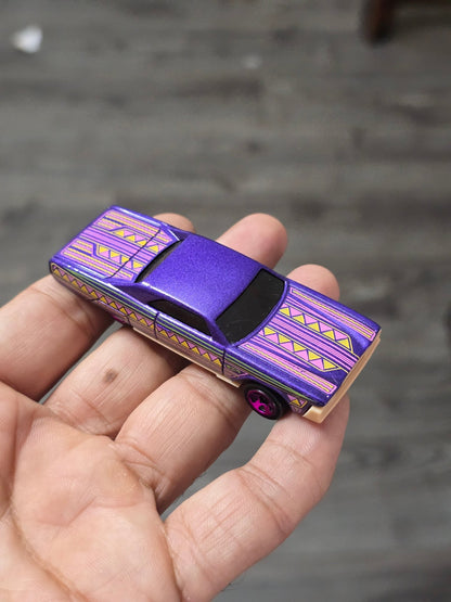 Hot Wheels Layin' Lowrider - Purple (Uncarded - New) - Kinder Logs