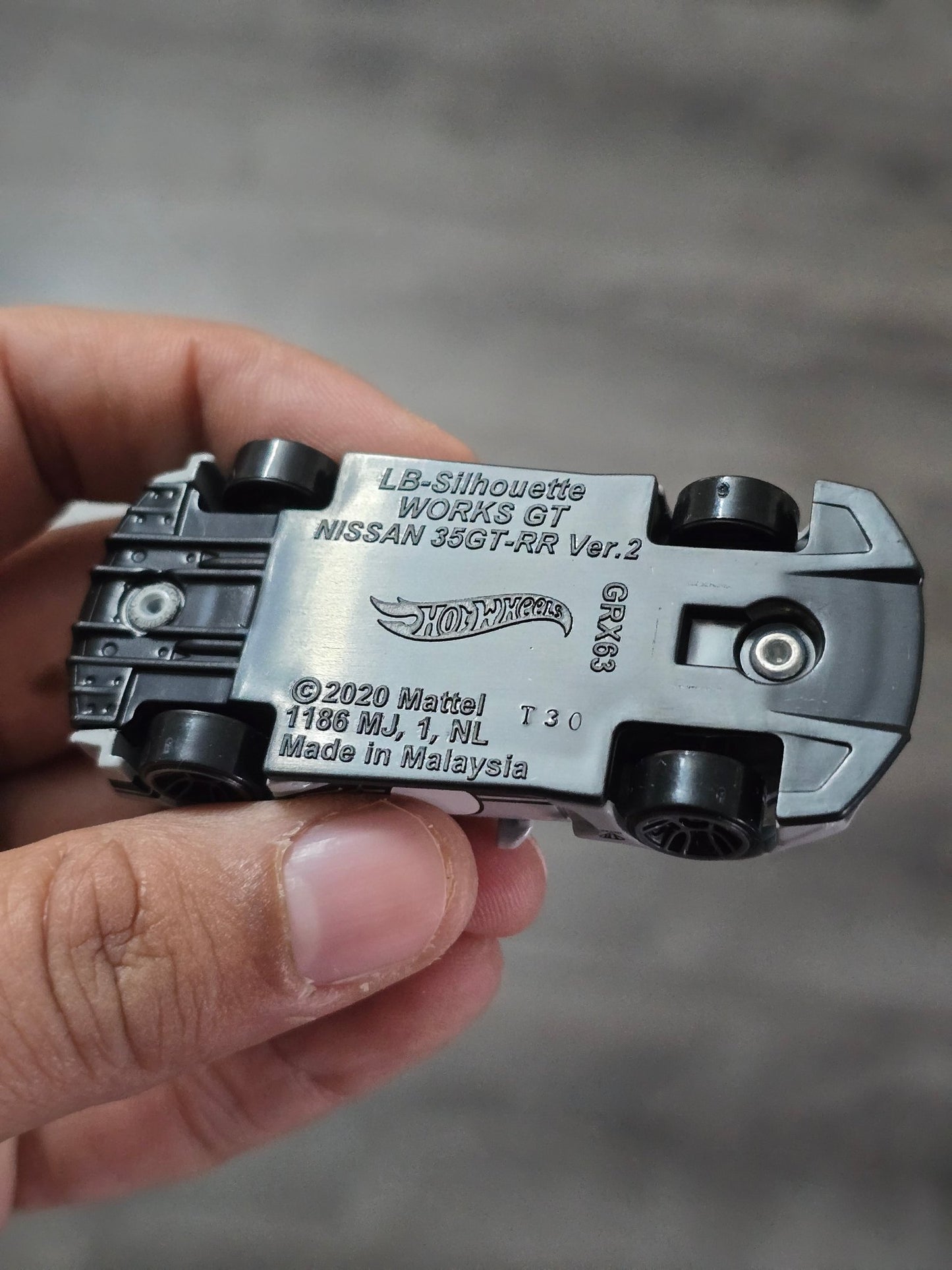 Hot Wheels LB - Silhouette Works GT Nissan 35GT - RR Ver.2 (Uncarded - New) - Kinder Logs