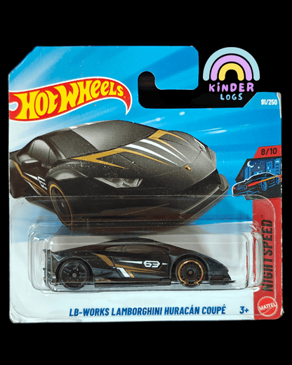 Hot Wheels LB Works Lamborghini Huracan Coupe - Short Card (Imported) - Kinder Logs