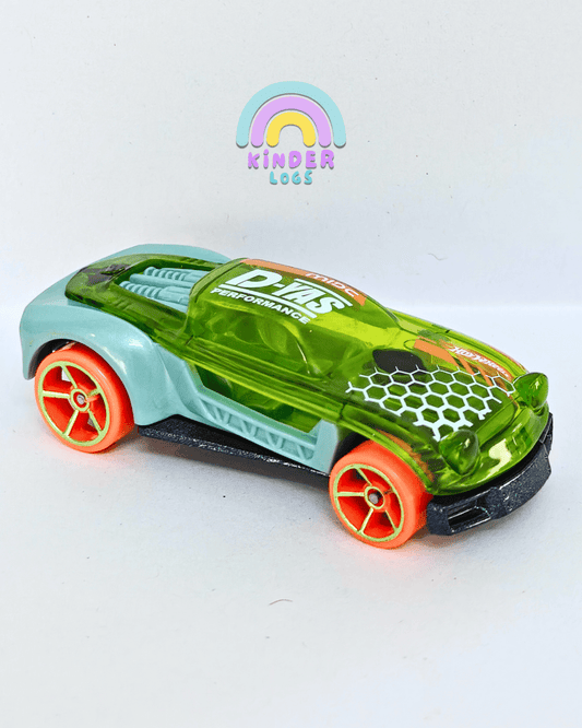 Hot Wheels Lightnin' Bug - Green (Uncarded - New) - Kinder Logs