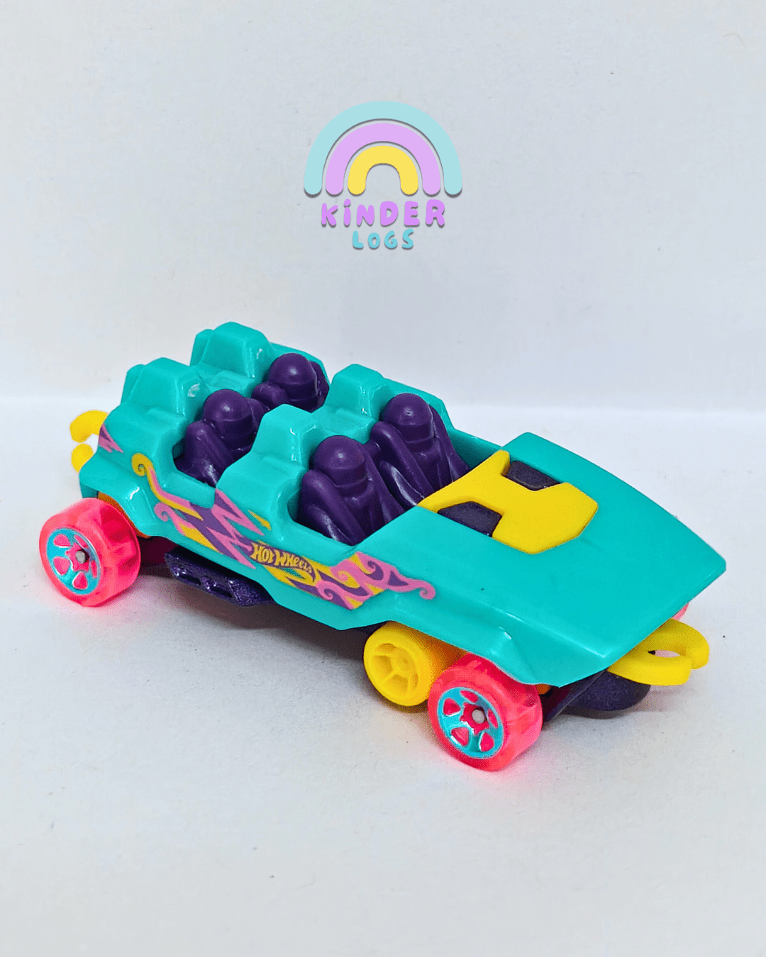 Hot Wheels Loopster - Teal (Uncarded - New) - Kinder Logs