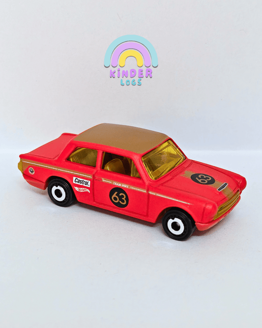 Hot Wheels Lotus Cortina - Red (Uncarded - New) - Kinder Logs