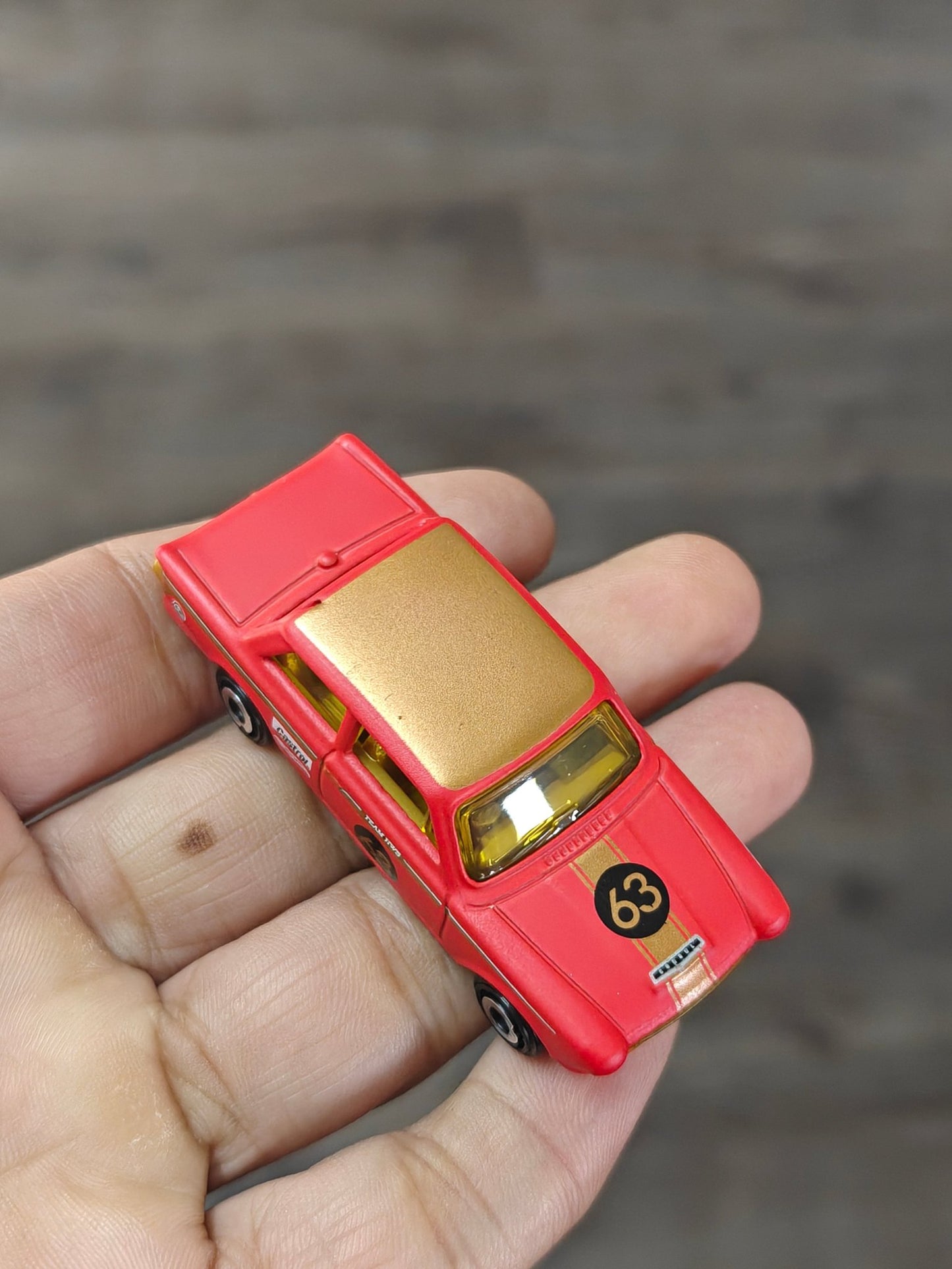 Hot Wheels Lotus Cortina - Red (Uncarded - New) - Kinder Logs
